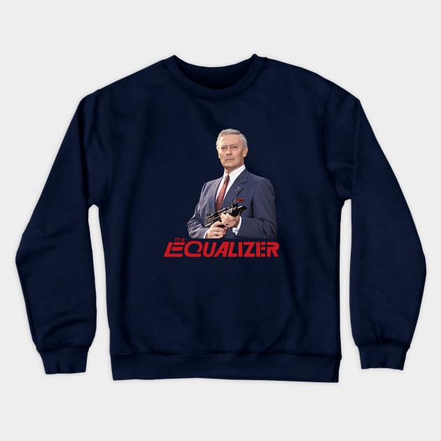 The Equalizer - Edward Woodward Crewneck Sweatshirt by wildzerouk